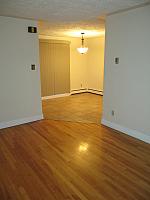 Living room into dining room